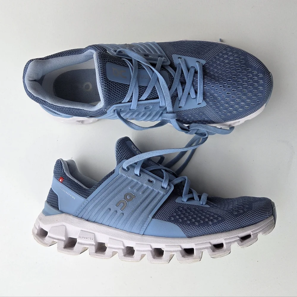On Cloudswift running shoes Lake Sky Size 8.5 - Picture 2 of 9